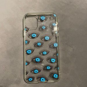 iPhone 11 pro max case- semi hard plastic.